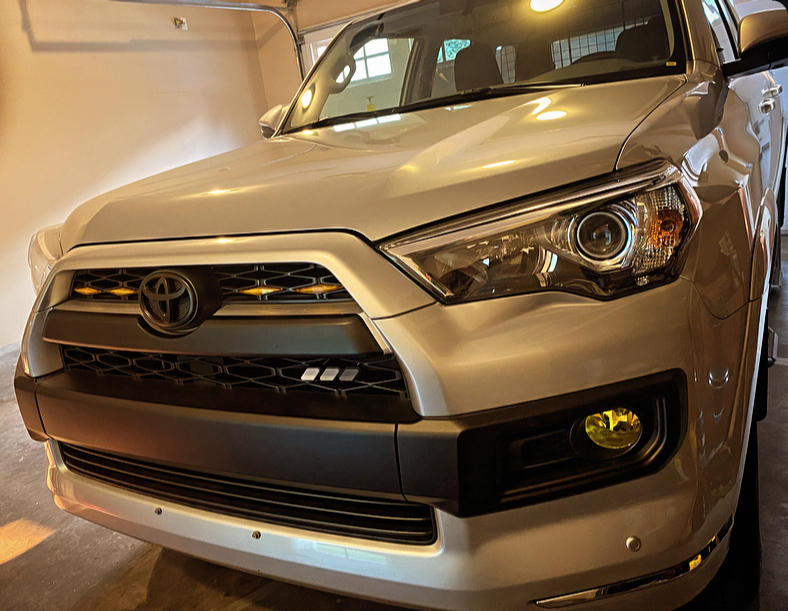 Taco Vinyl 4Runner Grille Badge - Customer Photo From Sherman