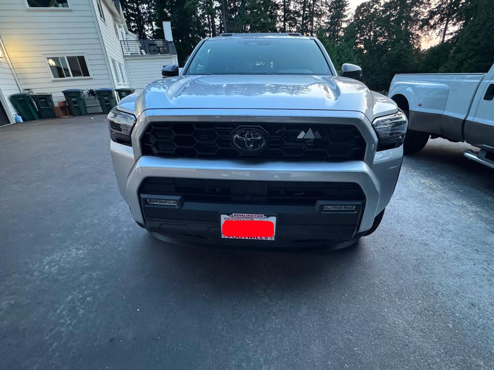Taco Vinyl 4Runner Grille Badge - Customer Photo From Mike S.