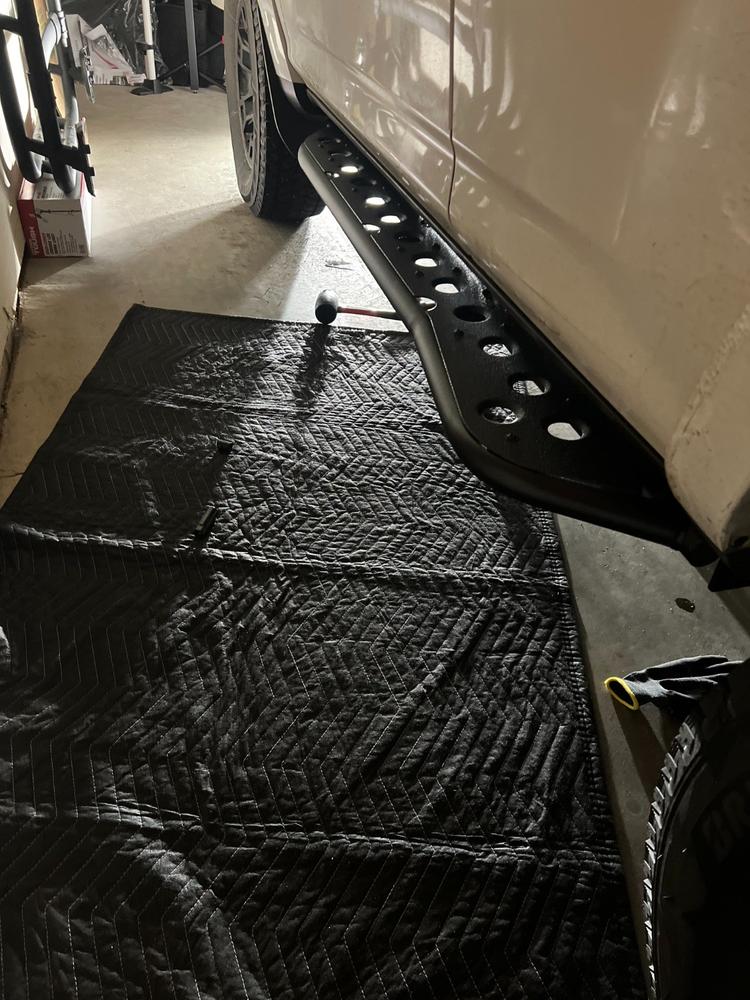 Cali Raised 0 Degree Bolt-On "Step" Style 4Runner Rock Sliders (2010-2023) - Customer Photo From Matthew K.