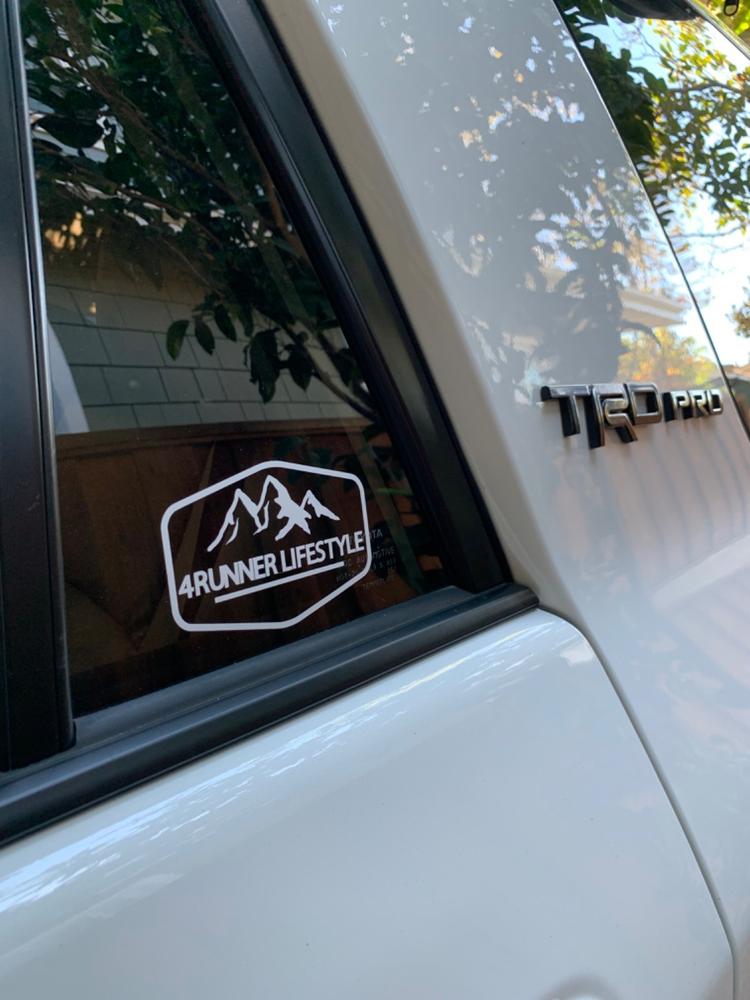 4Runner Lifestyle Decal - Customer Photo From Josh Moberg
