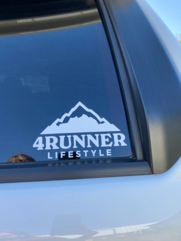 4Runner Lifestyle Decal - Customer Photo From Reba T.