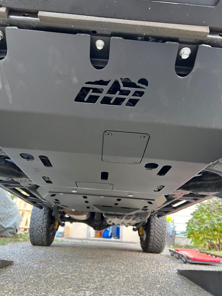 CBI 4Runner Full Skid Plates (2010-2022) - Customer Photo From Fred H.