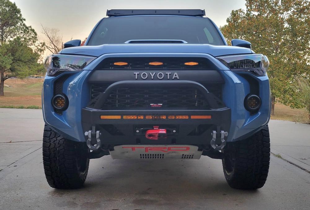 C4 Fabrication 4Runner LO PRO Winch Bumper (2014-2023) - Customer Photo From Dennis A.