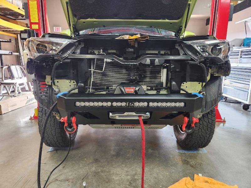 C4 Fabrication 4Runner LO PRO Winch Bumper (2014-2023) - Customer Photo From Kevin M.