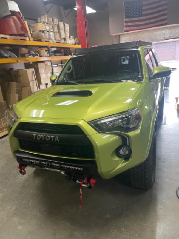 C4 Fabrication 4Runner LO PRO Winch Bumper (2014-2023) - Customer Photo From Kevin M.