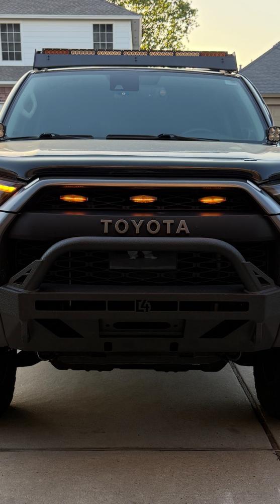 C4 Fabrication LO PRO Winch Bumper For 4Runner (2014-2024) - Customer Photo From Lindsey LeMaire