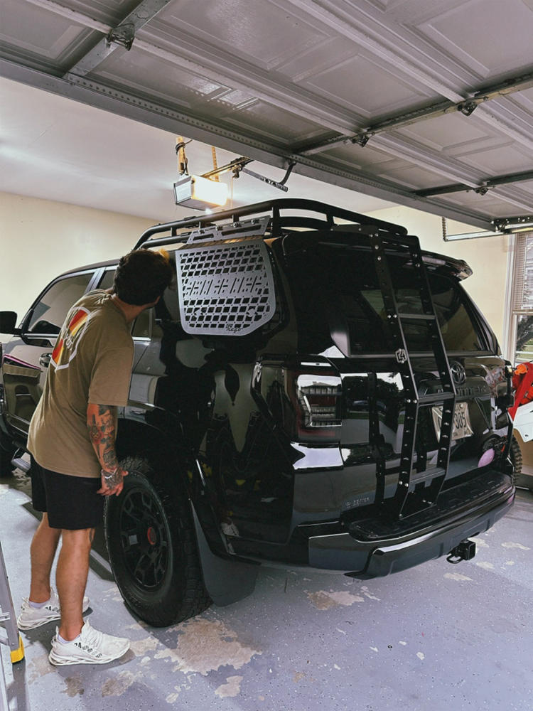 C4 Fabrication Summit Hatch Ladder For 4Runner (2010-2024) - Customer Photo From Aleana C.