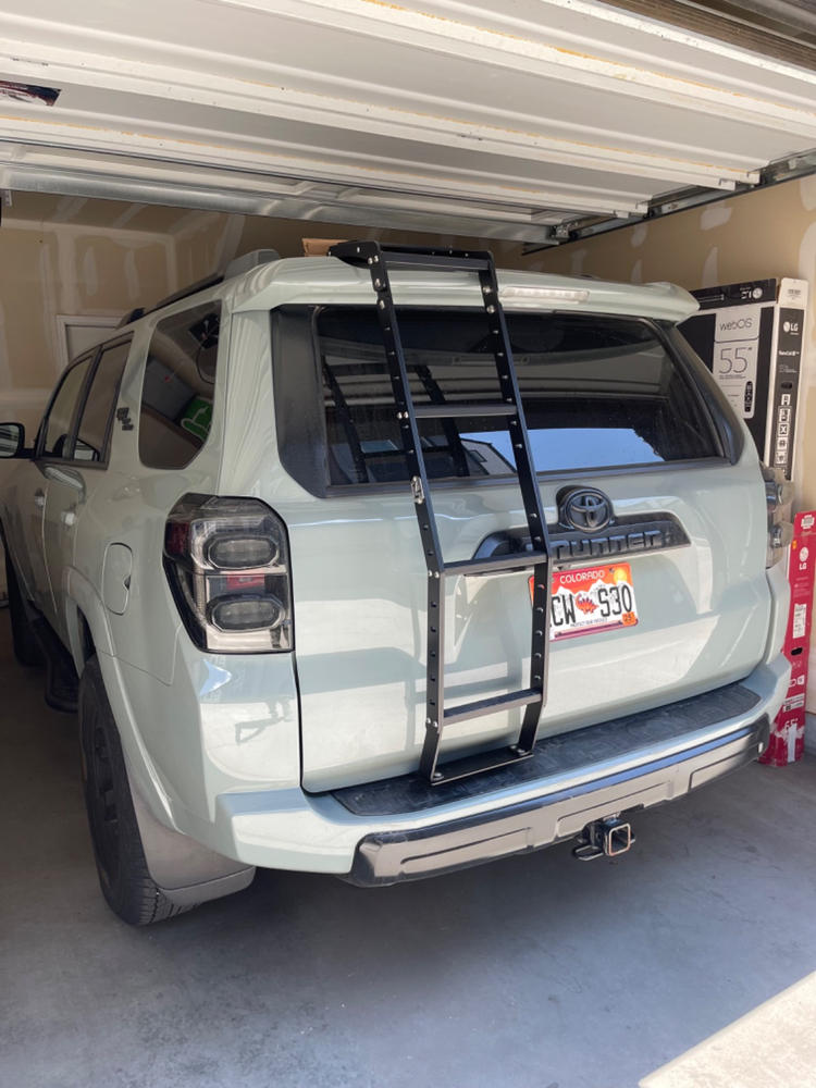 C4 Fabrication Summit Hatch Ladder For 4Runner (2010-2024) - Customer Photo From Jose Miranda