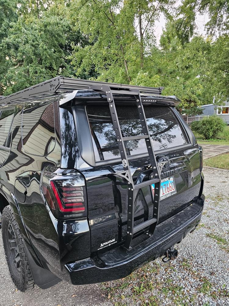 C4 Fabrication Summit Hatch Ladder For 4Runner (2010-2024) - Customer Photo From dustin firkin