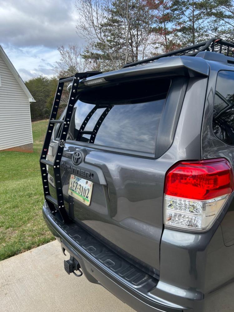 C4 Fabrication Summit Hatch Ladder For 4Runner (2010-2023) - Customer Photo From Billy S.