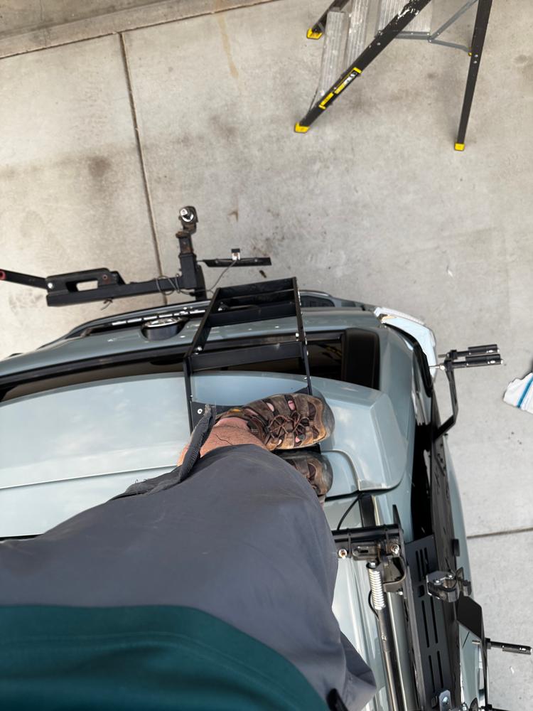 C4 Fabrication Summit Hatch Ladder For 4Runner (2010-2024) - Customer Photo From Matt