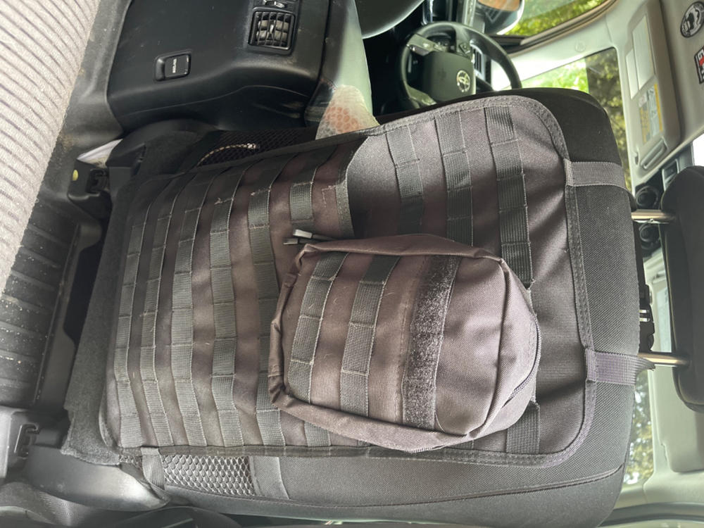 4Runner Lifestyle Molle Seat Back Cover - Customer Photo From Jeff B.