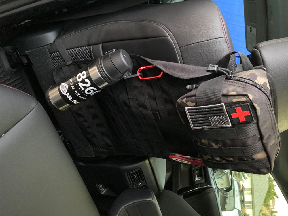 4Runner Lifestyle Molle Seat Back Cover - Customer Photo From Michael T.