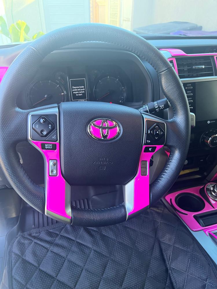 Tufskinz 4Runner Climate Control Side Accent Trim (2014-2023) - Customer Photo From Nicole scott 