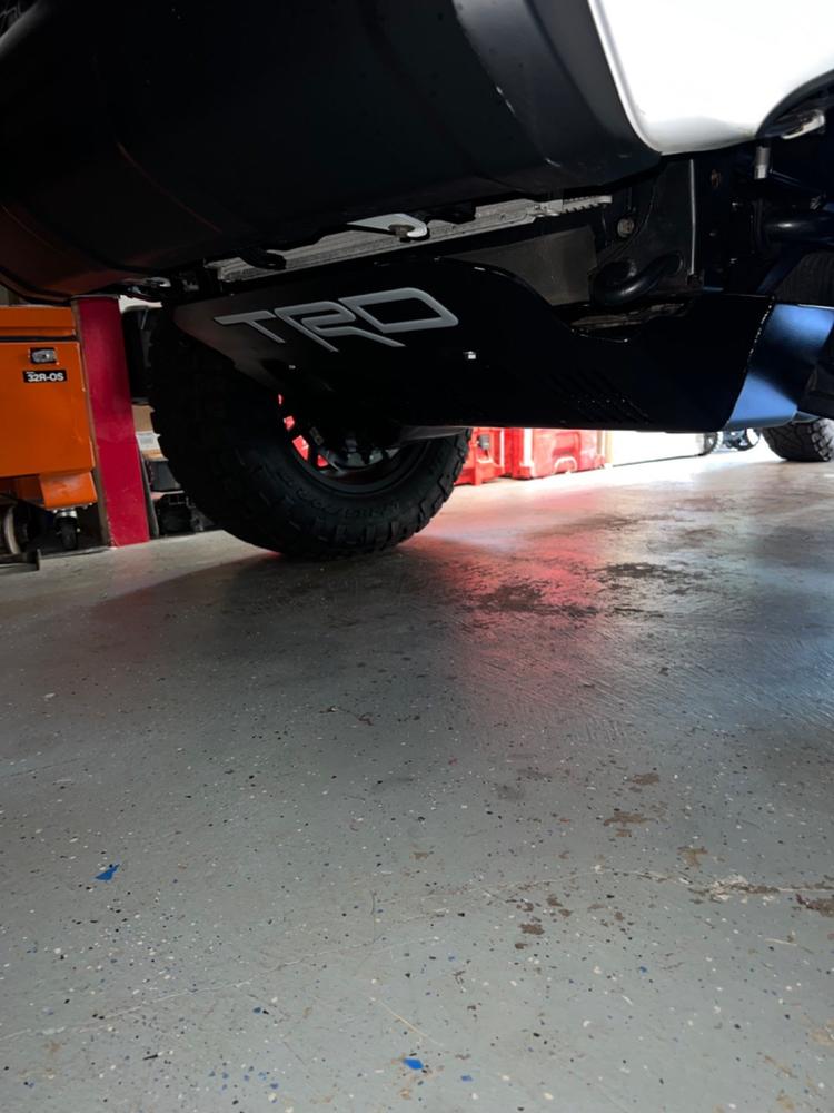 Skid Plate Inserts For 4Runner (2010-2023) - Customer Photo From Cristian L.
