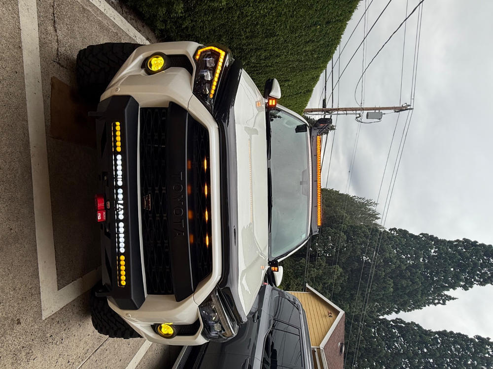 Cali Raised Prinsu Light Bar Kit - Customer Photo From Al Fernandez
