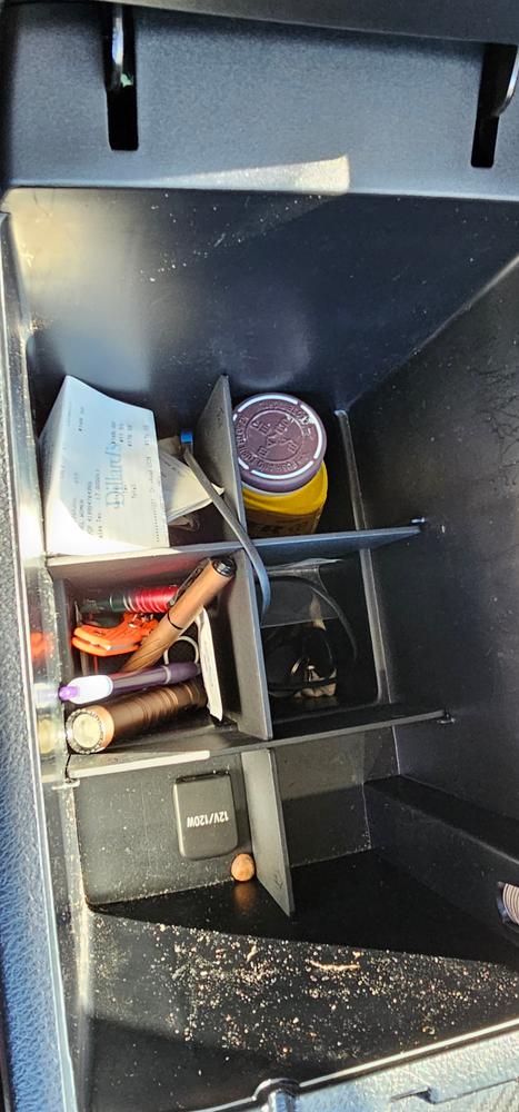 Center Console & Glove Box Organizer For 4Runner (2010-2024) - Customer Photo From Ted