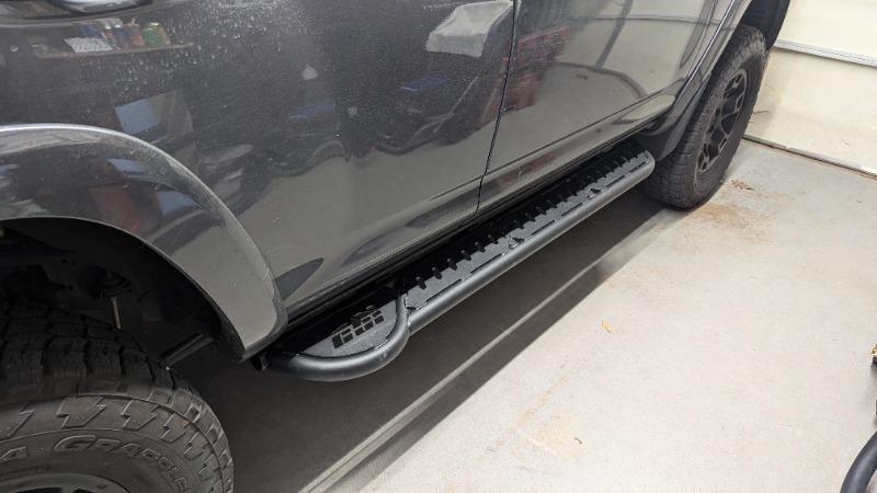 CBI Overland Bolt-On Rock Sliders For 4Runner (2010-2024) - Customer Photo From Brent Rocker