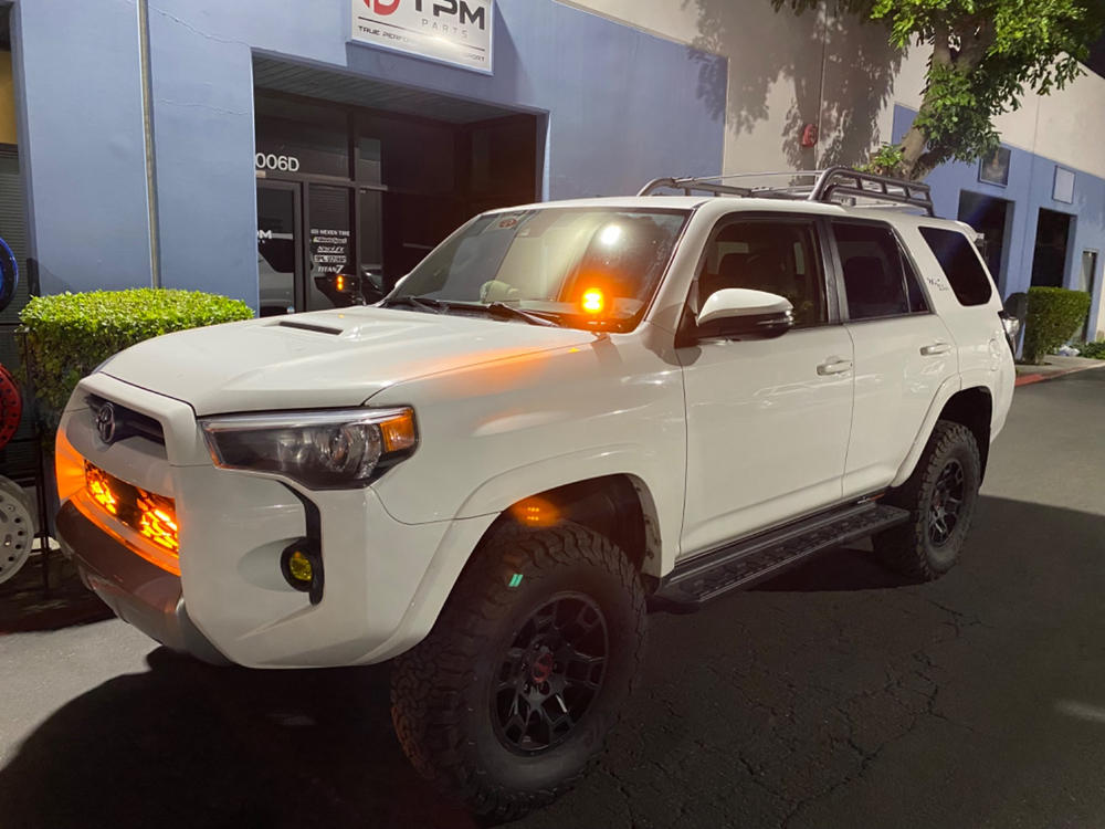 Rago Fabrication Low Profile Ditch Light Brackets For 4Runner (2010-2023) - Customer Photo From Steven Rufino