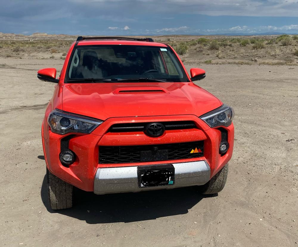 Taco Vinyl Mountain 4Runner Grille Badge - Customer Photo From Amanda D.