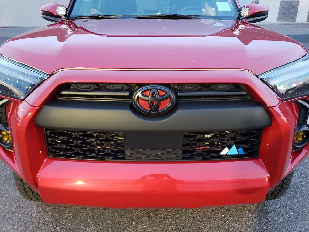 Taco Vinyl Mountain 4Runner Grille Badge - Customer Photo From Adam