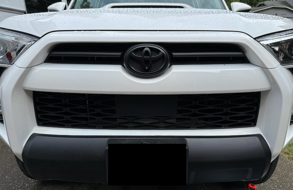 Grille Bar Black Overlays For 4Runner (2020-2024) - Customer Photo From Chelsea B.