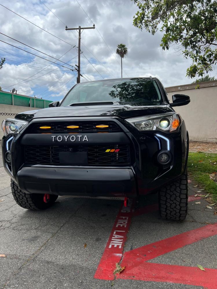Aiden James Customs LED Fang Lights For 4Runner  (2014-2023) - Customer Photo From Arbenz A.
