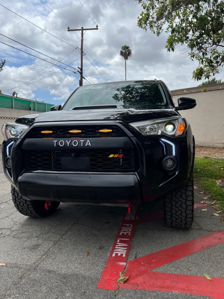Aiden James Customs LED Fang Lights For 4Runner (2014-2023) - Customer Photo From Arbenz A.