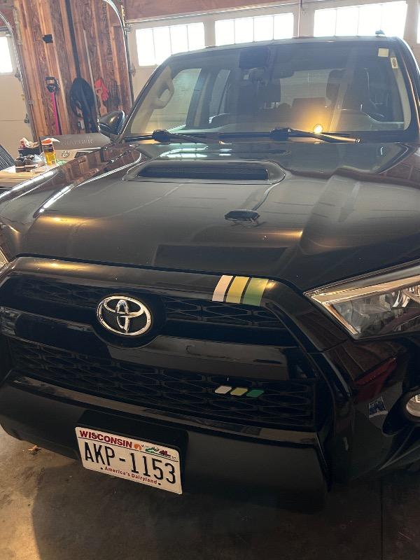 Taco Vinyl Small Universal Decals - Customer Photo From Ben McHugh