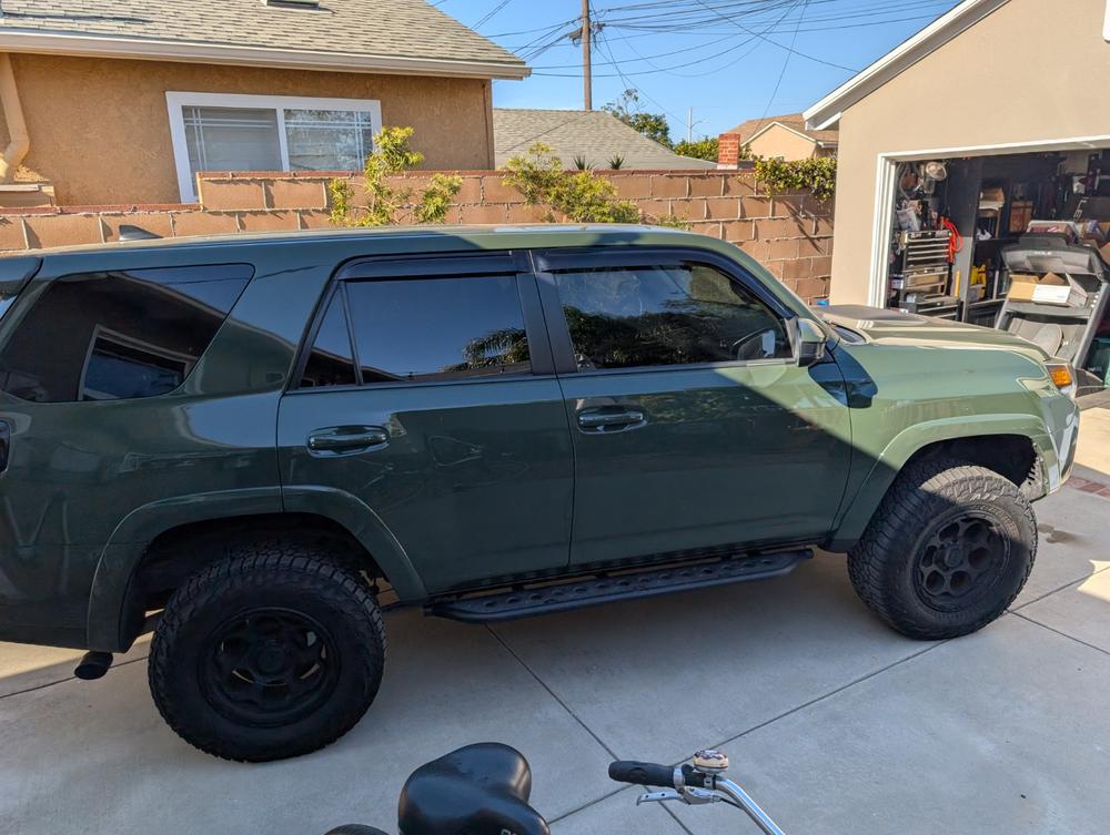 Window Deflectors For 4Runner (2010-2024) - Customer Photo From Nick Mondek