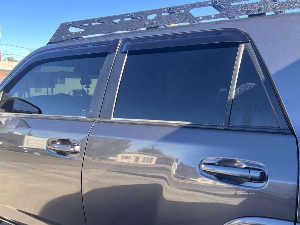 Window Deflectors For 4Runner (2010-2024) - Customer Photo From Louise Bostwick