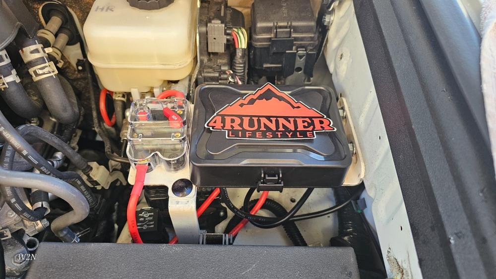 C4 Engine Bay Accessory Tray-Driver Side For 4Runner (2010-2019) - Customer Photo From Pedro N.