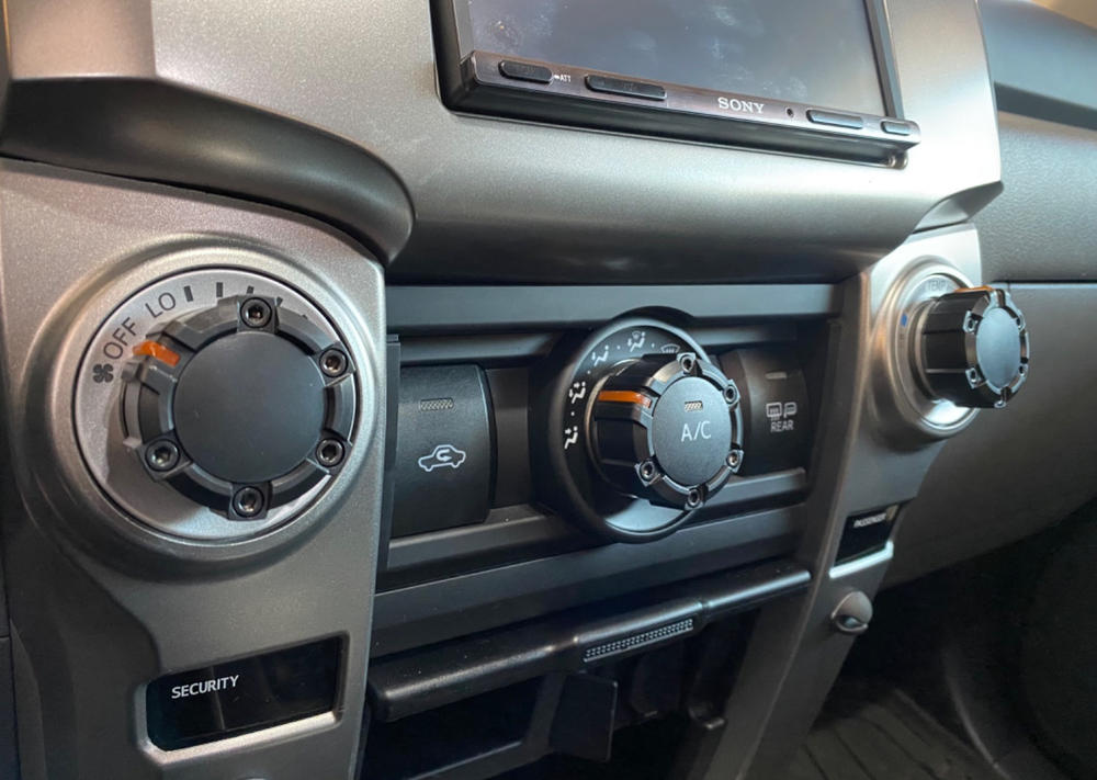 AJT Design Climate & Radio Knobs For 4Runner (2010-2024) - Customer Photo From Alan Moore