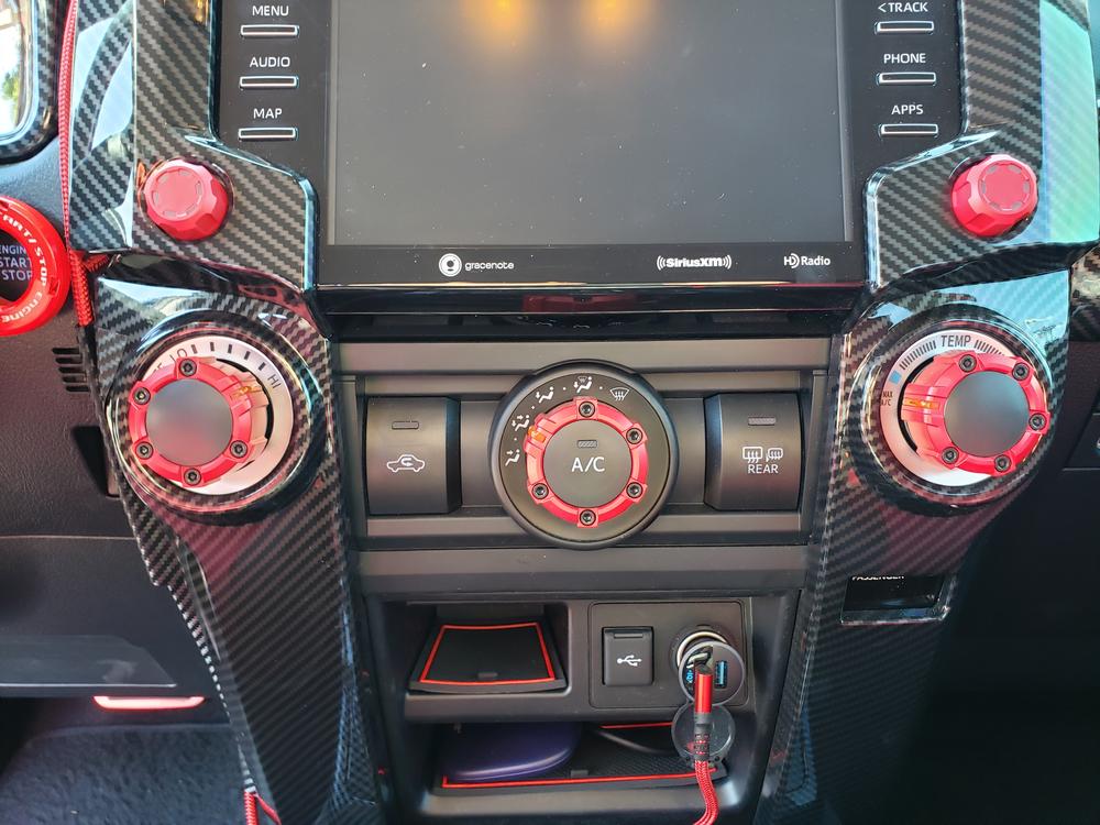 AJT Design Climate & Radio Knobs For 4Runner (2010-2024) - Customer Photo From Adam