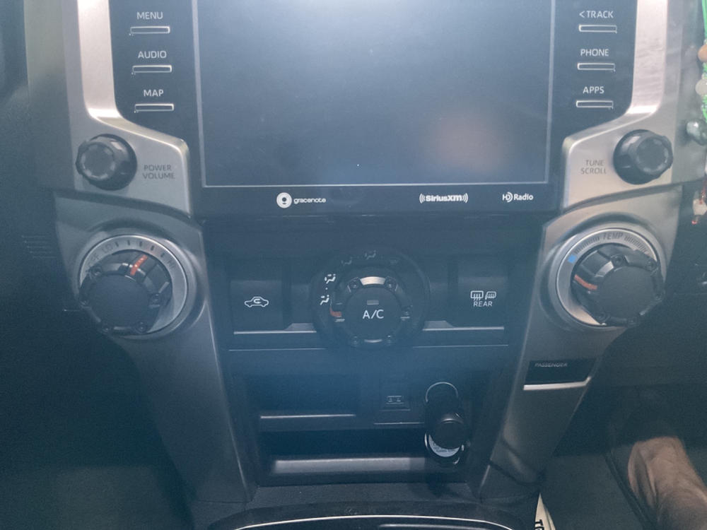 AJT Design Climate & Radio Knobs For 4Runner (2010-2024) - Customer Photo From Colin W.