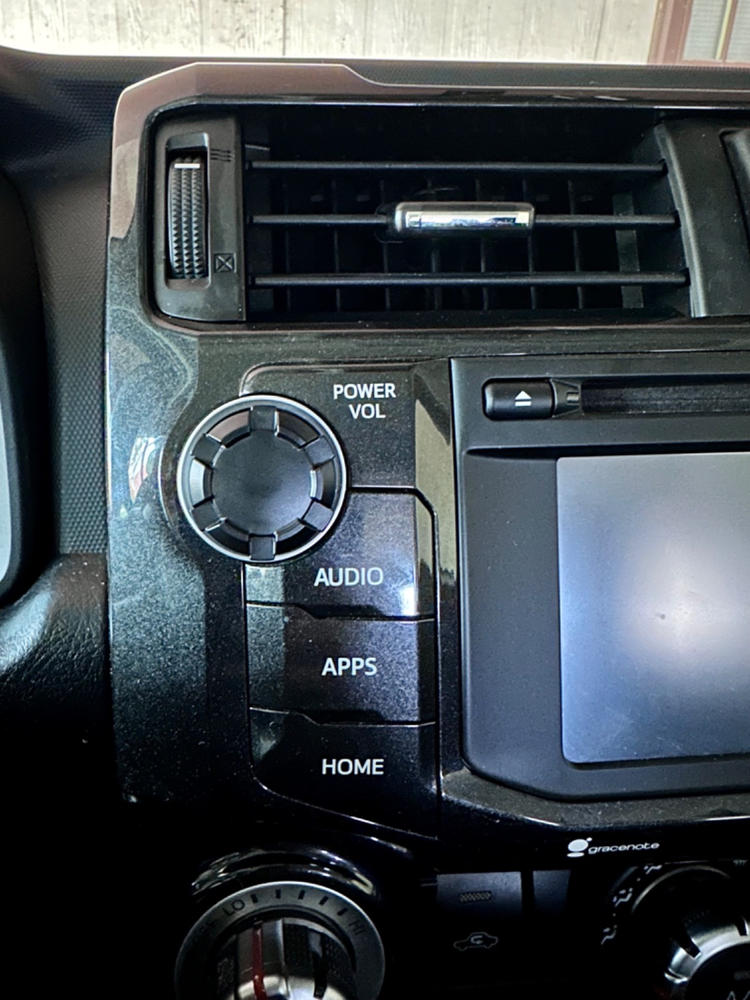 AJT Design Climate & Radio Knobs For 4Runner (2010-2024) - Customer Photo From Marlana R.