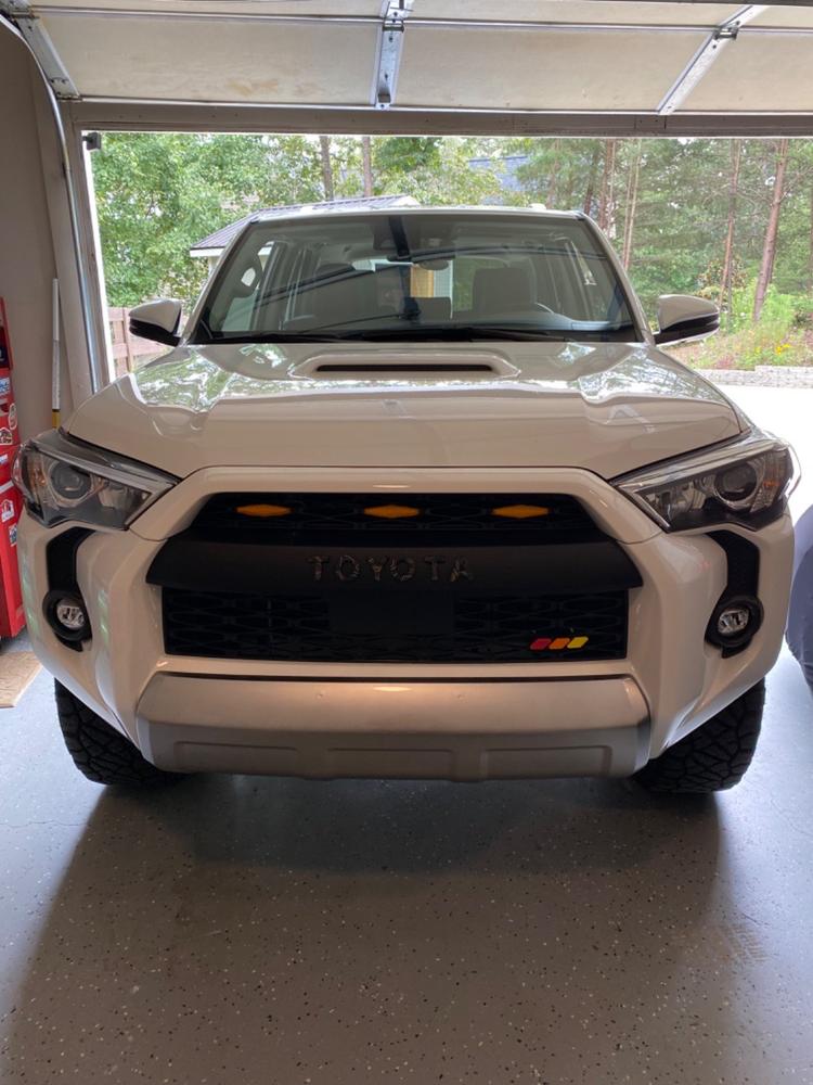 Tufskinz Pro Grille Letter Overlays For 4Runner (2010-2023) - Customer Photo From Rex W.
