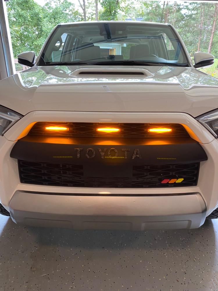 Tufskinz Pro Grille Letter Overlays For 4Runner (2010-2023) - Customer Photo From Rex W.