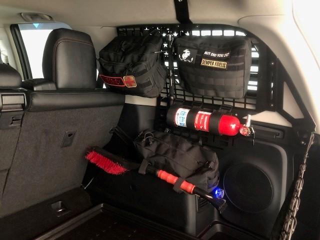Cali Raised Interior Rear Molle Panel For 4Runner (2010-2024) - Customer Photo From Justin