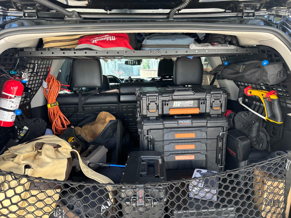 Cali Raised Interior Rear Molle Panel For 4Runner (2010-2023) - Customer Photo From Jesse B.