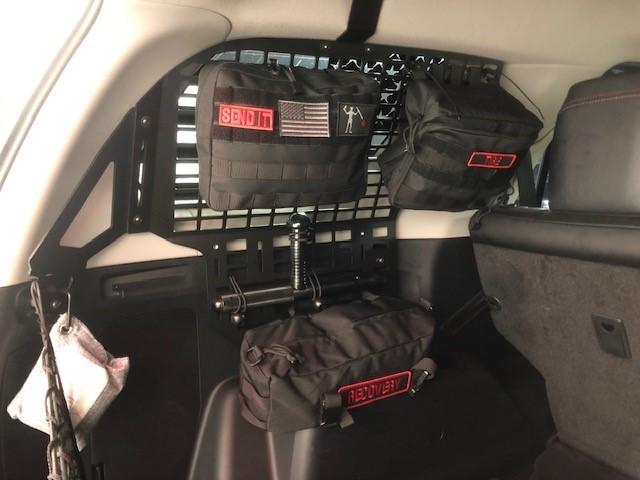 Cali Raised Interior Rear Molle Panel For 4Runner (2010-2024) - Customer Photo From Justin