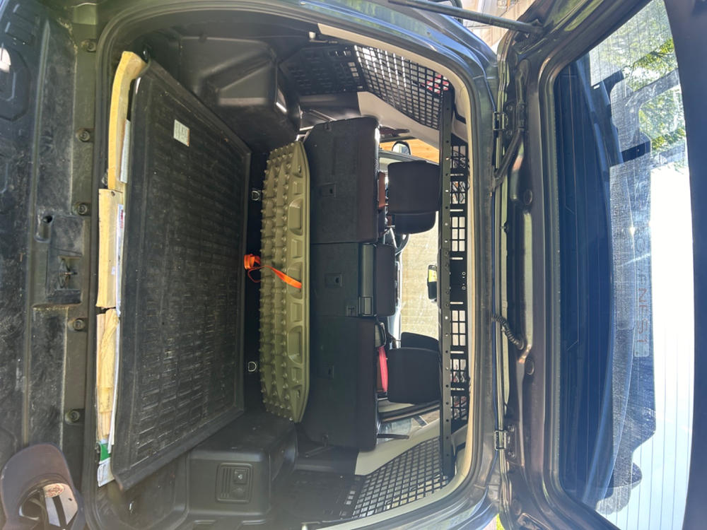 Cali Raised Interior Rear Molle Panel For 4Runner (2010-2024) - Customer Photo From Nadia P.