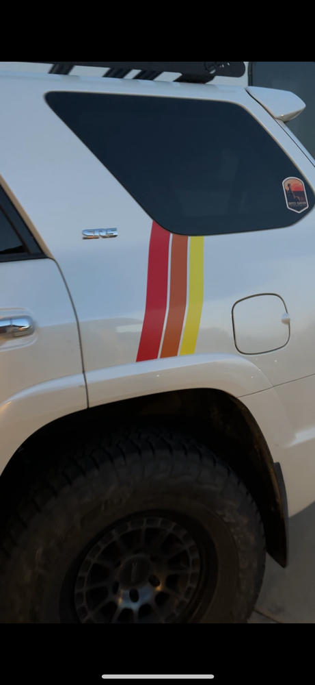 Taco Vinyl Medium Universal Decal - Customer Photo From Mercedes Wilde