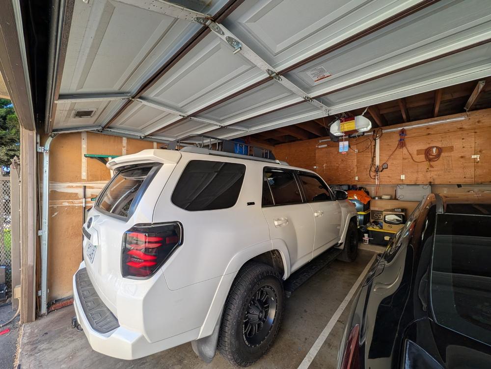 AlphaRex PRO-Series Jet Black LED Tail Lights For 4Runner (2010-2024) - Customer Photo From Alfred Alfred Martinez