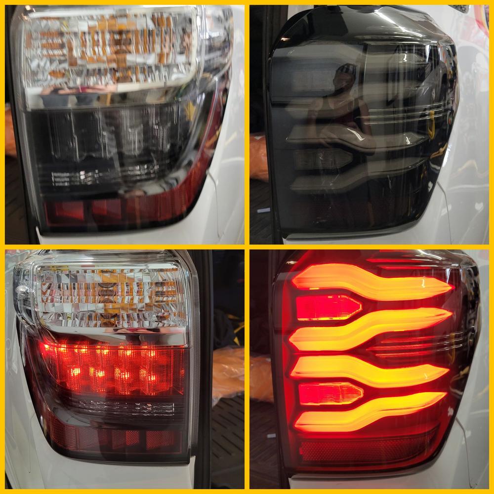 AlphaRex Pro Series Jet Black LED Tail Lights For 4Runner (2010-2023) - Customer Photo From Phoenix 4runner