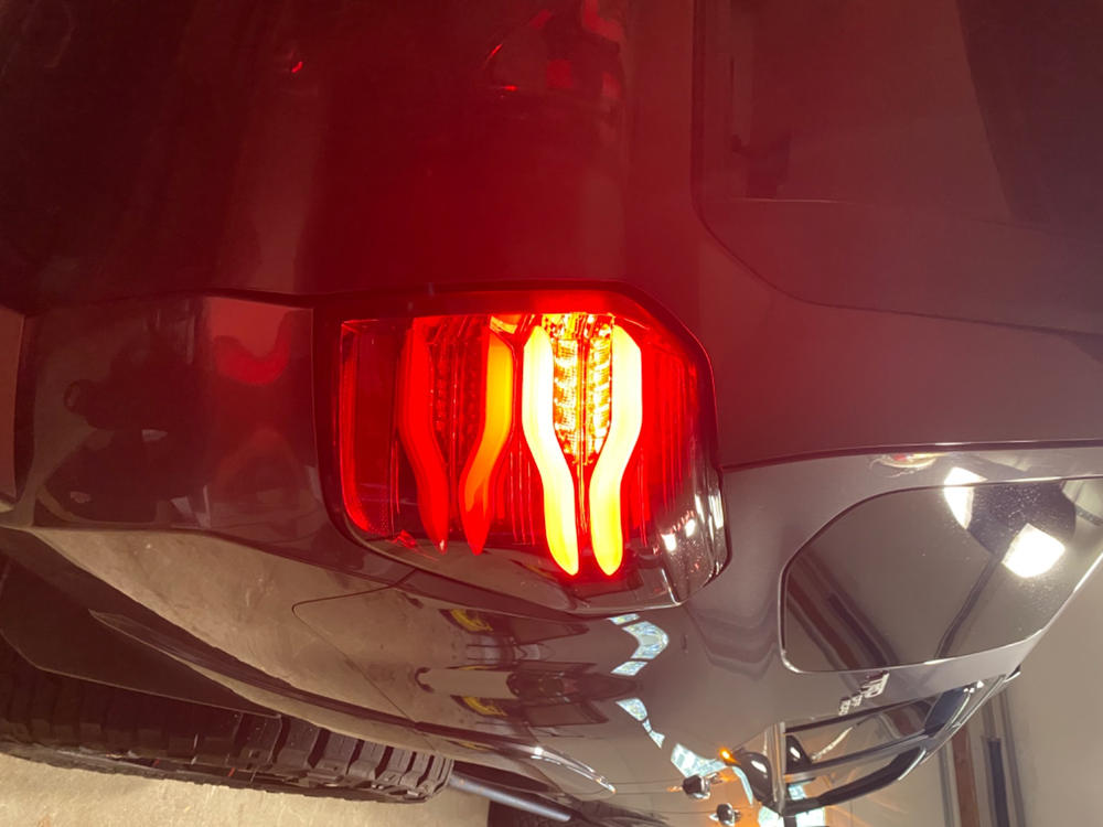 AlphaRex Pro Series Smoked Red LED 4Runner Tail Lights (2010-2022) - Customer Photo From Juan V.