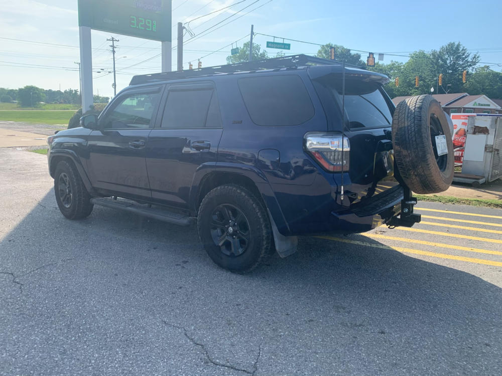 Rigid Armor Spare Tire Hitch Tire Carrier For 4Runner (1998-2024) - Customer Photo From Tyler Sharp
