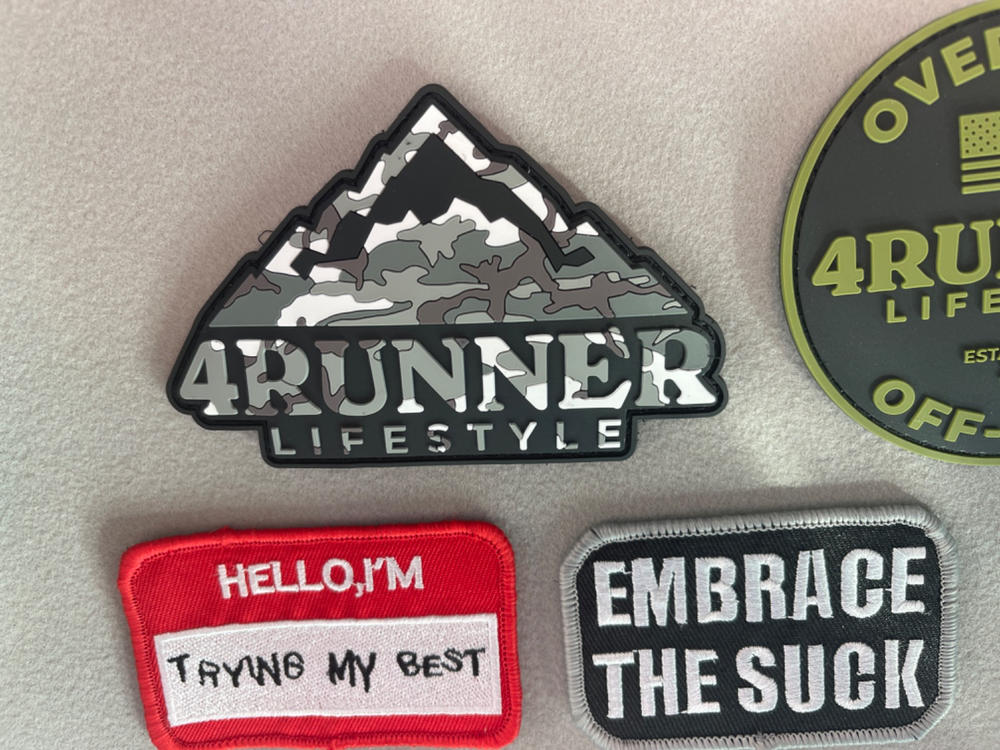 4Runner Lifestyle Arctic Camo Patch - Customer Photo From Brynn C.
