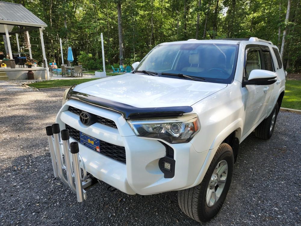 AVS Bugflector II Hood Shield For 4Runner (2010-2024) - Customer Photo From Captain E.