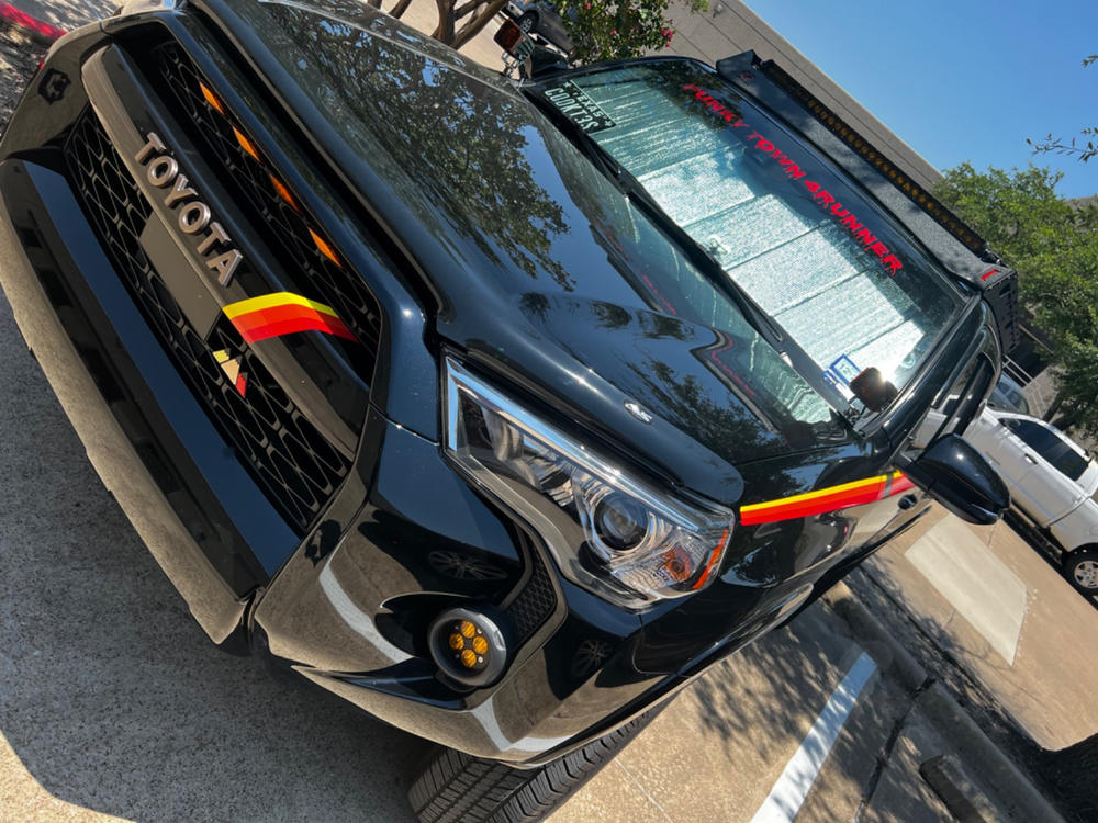 AVS Bugflector II Hood Shield For 4Runner (2010-2023) - Customer Photo From Haley S.